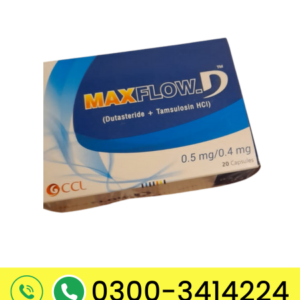 MaxFlow D (Dutasteride + Tamsulosin) – Prostate Health Medication