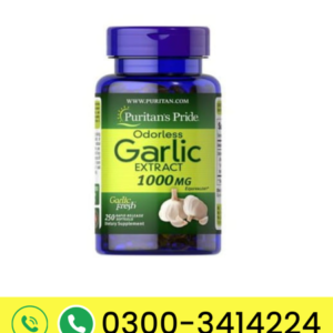 Puritan’s Pride Odorless Garlic Extract 1000mg – 250 Softgels