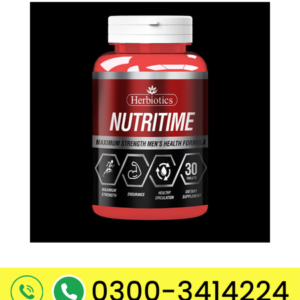 Nutritime by Herbiotics – Maximum Strength Men's Health Formula