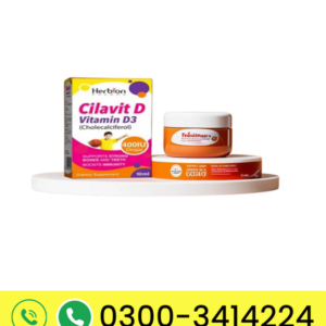 Herbion Cilavit D Vitamin D3 Drops & Tadalafilmax 0040 Cream