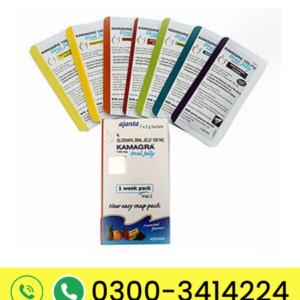 Kamagra Oral Jelly 100mg – 7 Sachets Pack (Ajanta Pharma)