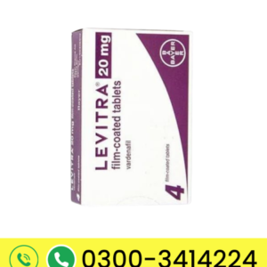 Levitra 20mg Tablets – Vardenafil (For Erectile Dysfunction)