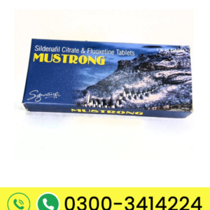 Mustrong Tablets – Sildenafil Citrate & Fluoxetine (10 Tablets)